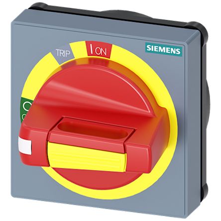 Siemens Red, Yellow Rotary Handle, 8UD1721 Series [8UD1721-0AB15]; 265-537