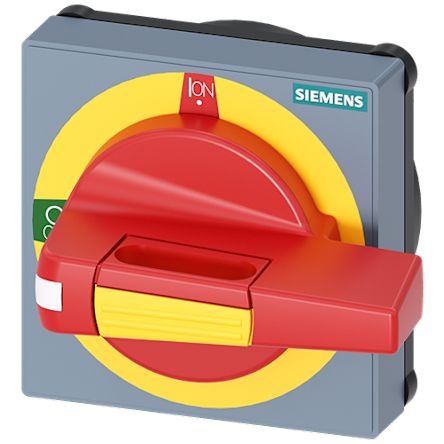 Siemens Red, Yellow Rotary Handle, 8UD1731 Series [8UD1731-2AD05]; 265-540