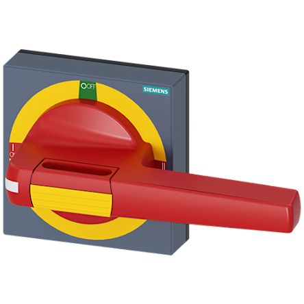 Siemens Red, Yellow Rotary Handle, 8UD1851 Series [8UD1851-3AE05]; 265-546