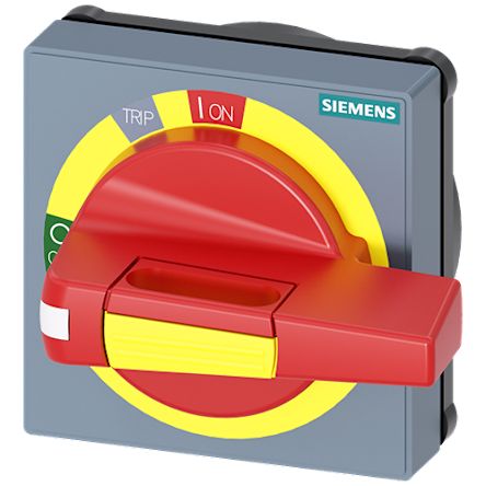 Siemens Red, Yellow Rotary Handle, 8UD1731 Series [8UD1731-0AB15]; 265-609