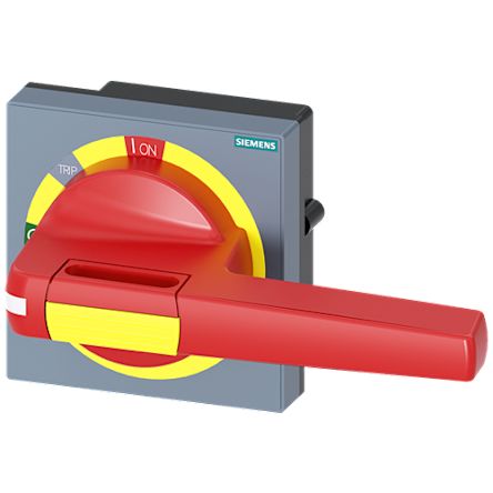 Siemens Red, Yellow Rotary Handle, 8UD1741 Series [8UD1741-0AB25]; 265-613