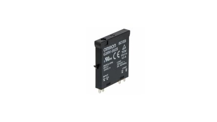 Omron G3RV Series Solid State Relay, 3 A Load, DIN Rail Mount, 24 V ac/dc Control [G3RV-202SL DC24]; 266-013