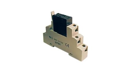 Omron G3Rz Series Solid State Relay, 1 A Load, Plug In, 240 V ac/dc Load, 28.8 V ac/dc Control [G3RZ-201SLN DC24]; 266-015