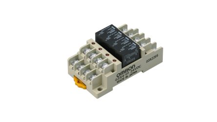 Omron G3S4 Series Solid State Relay, 0.6 A Load, DIN Rail Mount, 264 V ac/dc Load, 28.8 V ac/dc Control [G3S4-A DC24]; 266-016