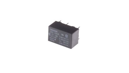 Omron PCB Mount Power Relay, 12V dc Coil, 3A Switching Current, SPDT [G6E-134PL-US DC12]; 266-048