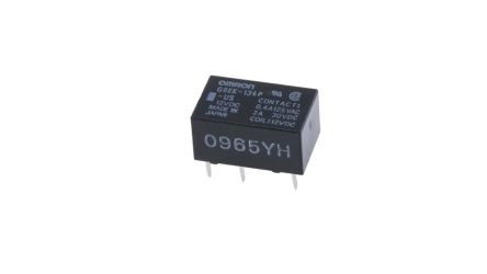 Omron PCB Mount Latching Power Relay, 24V dc Coil, 3A Switching Current, SPDT [G6EK-134P-US DC24]; 266-050
