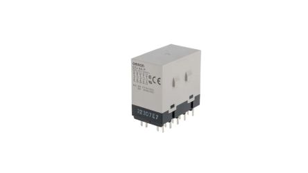 Omron PCB Mount Power Relay, 100/120V ac Coil, 25A Switching Current, 4PST-NO [G7J-4A-B AC100/120]; 266-072