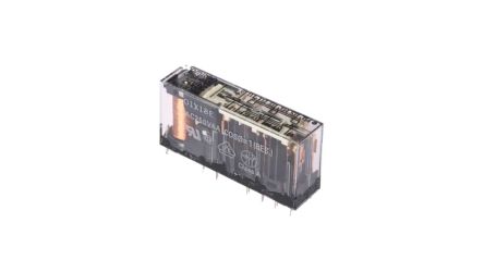 Omron PCB Mount Power Relay, 24V dc Coil, 6A Switching Current, DPST [G7SA-4A2B DC24]; 266-074