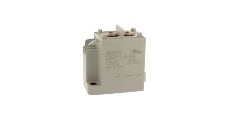 Omron PCB Mount Power Relay, 12V dc Coil, 100A Switching Current, SPST [G9EA-1-B DC12]; 266-075