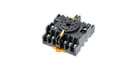 Omron MKS 14 Pin Chassis Mount Relay Socket, for use with Relay [14PFA]; 266-087