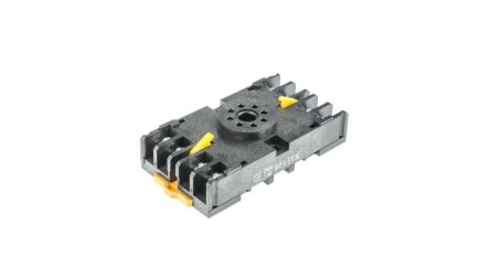 Omron MKS 8 Pin Chassis Mount Relay Socket, for use with Relay [8PFA]; 266-088