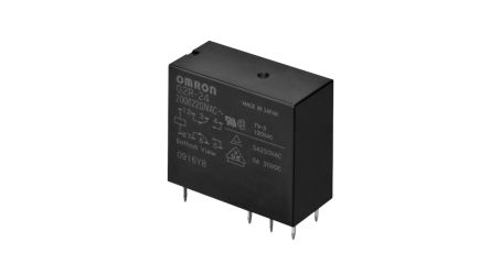 Omron DIN Rail Latching Power Relay, 100V dc Coil, 10A Switching Current, SPDT [G2R-24 DC100]; 266-122