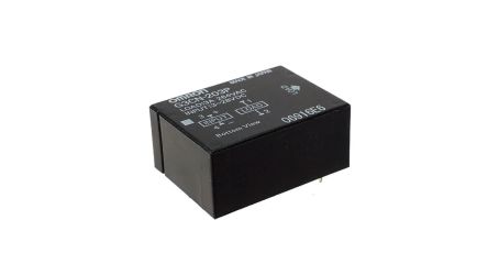 Omron G3CN Series Solid State Relay, 3 A Load, PCB Mount, 264 V ac/dc Load, 3 V ac/dc Control [G3CN-203P DC3-28]; 266-135