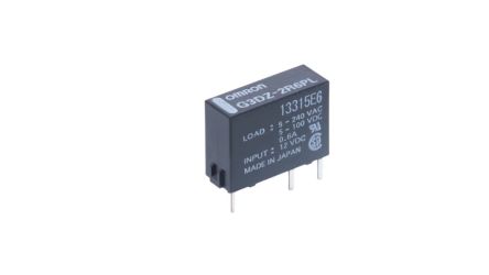 Omron G3DZ Series Solid State Relay, 3 A Load, DIN Rail Mount, 264 V ac/dc Load, 24 V ac/dc Control [G3DZ-F4B DC24]; 266-151