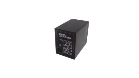 Omron G3F Series Solid State Relay, 2 A Load, Plug In, 240 V ac/dc Load, 150 V ac/dc Control [G3F-202SN-VD AC200/220]; 266-154