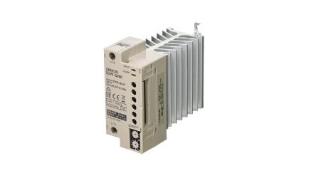 Omron G3PF Series Solid State Relay, 25 A Load, DIN Rail Mount, 240 V ac/dc Load, 24 V ac/dc Control [G3PF-225B DC24]; 266-192