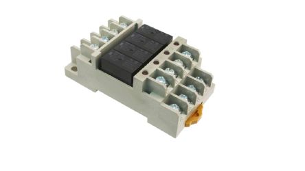 Omron PCB Mount Latching Power Relay, 24V dc Coil, 5A Switching Current, SPST [G6B-4FB1ND DC24]; 266-232