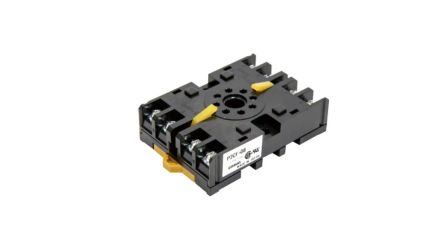 Omron MKS 8 Pin Chassis Mount Relay Socket, for use with Relay [P2CF-08]; 266-251