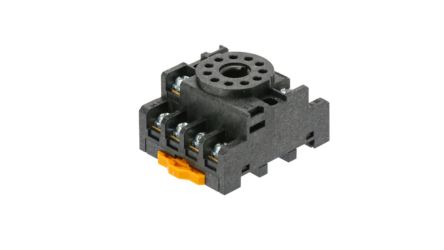 Omron MKS 11 Pin Chassis Mount Relay Socket, for use with Relay [PF113A]; 266-262
