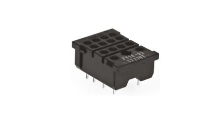 Omron MY4 14 Pin Chassis Mount Relay Socket, for use with Relay [PY14 FOR MY]; 266-278