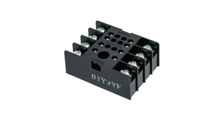 Omron MY 8 Pin Chassis Mount Relay Socket, for use with Relay [PYF08M FOR MY]; 266-283