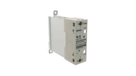 Omron G3PA Series Solid State Relay, 10 A Load, DIN Rail Mount, 264 V ac/dc Load, 24 V ac/dc Control [G3PA-210B-VD-X DC5-24]; 266-377
