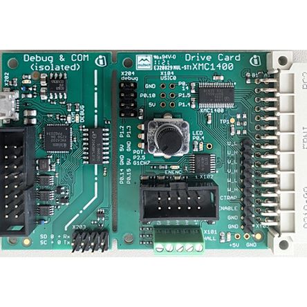 Infineon PMSM FOC Motor Control Software Using XMC Microcontroller Evaluation Module KITXMC1400DCV1TOBO1 [KITXMC1400DCV1TOBO1]; 266-416