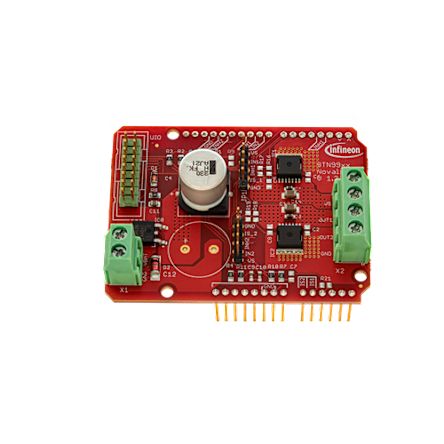 Infineon Motor Control Shield Motor Control for BTN9960/BTN9970/BTN9990 for Arduino [DCSHIELDBTN9960LVTOBO1]; 266-435