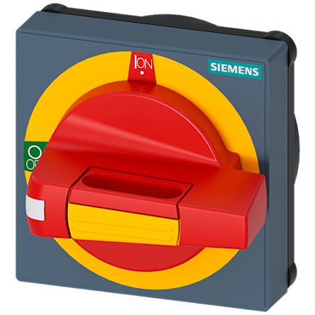 Siemens Red, Yellow Rotary Handle, 8UD1731 Series [8UD1731-2AF05]; 266-490