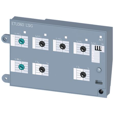 Siemens SENTRON Trip Unit for use with Circuit Breaker 3WL10 / 3VA27 [3VW9012-7AA00]; 266-537