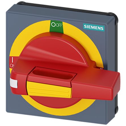 Siemens Red, Yellow Rotary Handle, 8UD1731 Series [8UD1731-2AE05]; 266-683