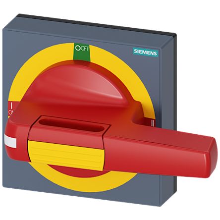 Siemens Red, Yellow Rotary Handle, 8UD1841 Series [8UD1841-2AE05]; 266-684