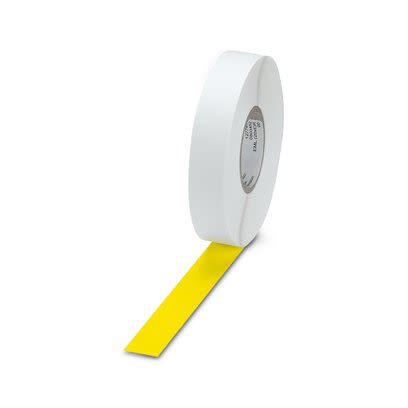 Phoenix Contact 08034 Yellow Yellow Print Label Roll, 20mm Width, 20mm Height, 1Per Pack Qty [0803453]; 268-796