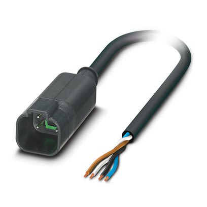 Phoenix Contact Straight 4 way Free Ends to Straight Male 4 way Deutsch Actuator/Sensor Cable, 3m [1415013]; 269-069