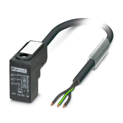 Phoenix Contact Straight 3 way Free Ends to Straight Male 3 way Valve Connector Actuator/Sensor Cable, 5m [1400605]; 269-165