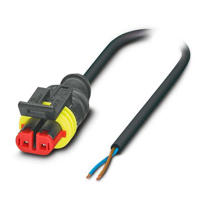 Phoenix Contact Straight 2 way Free Ends to Straight Female 2 way 2-Pole Sensor Actuator Cable, 10m [1410751]; 269-261