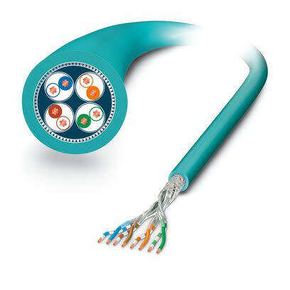 Phoenix Contact 14036 Series Data Cable, 1 Cores, 0.14 mm², Screened, 26 AWG, 300m, S/FTP Shield, Data Cable [1403662]; 269-392