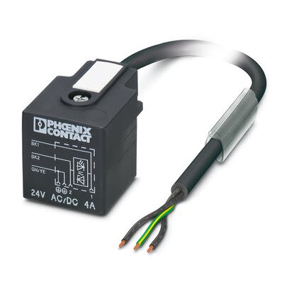 Phoenix Contact Straight Free Ends to Straight 3 way Valve Connector Sensor Actuator Cable, 3m [1415905]; 270-545