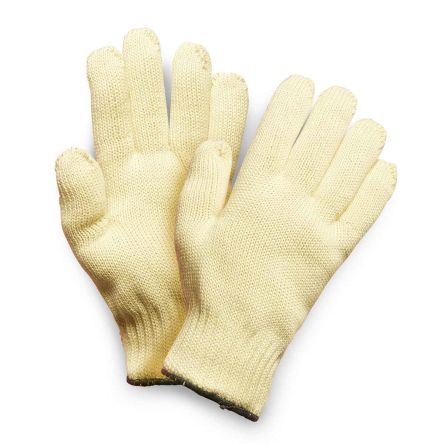 Lebon Protection GTA Yellow Para-aramid Abrasion Resistant, Cut Resistant, Tear Resistant Gloves, Size 7 [GTA/D/27/7]; 271-174