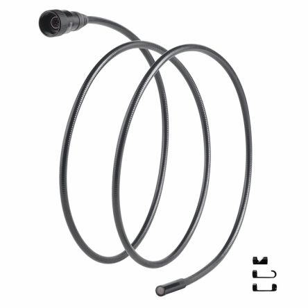 Laserliner 092.282.55H 7.9mm probe Inspection Camera Extension Cable, 1.5m Probe Length, 1280 x 720pixels Resolution, [092.282.55H]; 271-607