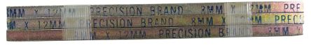 Precision Brand Steel Rectangular Bar, 12mm W, 8mm H, 300mm L [80-605-040]; 271-611