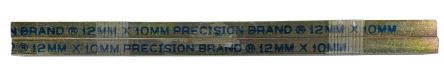 Precision Brand Steel Rectangular Bar, 12mm W, 10mm H, 300mm L [80-605-060]; 271-624