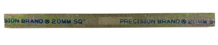 Precision Brand Steel Rectangular Bar, 20mm W, 20mm H, 300mm L [80-604-060]; 271-642