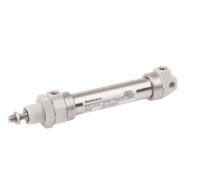 EMERSON ? AVENTICS Roundline Cylinder - 1320801000, 8mm Bore, 12mm Stroke, ICM Series, Double Acting [1320801000]; 272-225