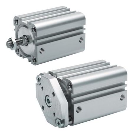 EMERSON ? AVENTICS Pneumatic Compact Cylinder - 0822393003, 32mm Bore, 20mm Stroke, KPZ Series, Double Acting [0822393003]; 272-285