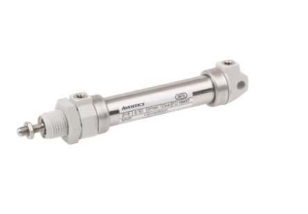 EMERSON ? AVENTICS Roundline Cylinder - 1333208000, 32mm Bore, 80mm Stroke, ICM Series, Double Acting [1333208000]; 273-259