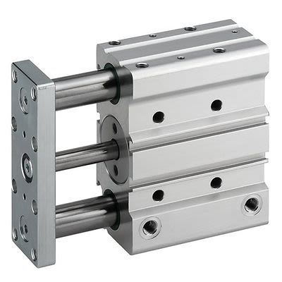 EMERSON ? AVENTICS Pneumatic Guided Cylinder - 0822067006, 63mm Bore, 200mm Stroke, GPC Series, Double Acting [0822067006]; 273-899