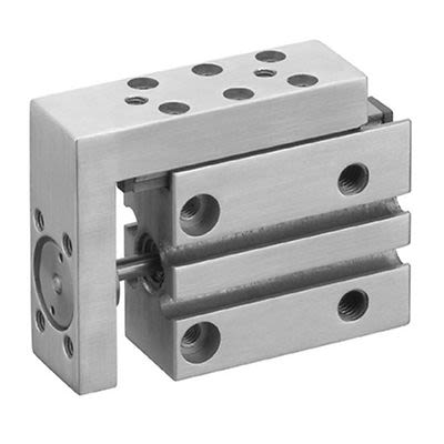 EMERSON ? AVENTICS Pneumatic Guided Cylinder - 0821406510, 10mm Bore, 25mm Stroke, MSN Series, Double Acting [0821406510]; 273-907