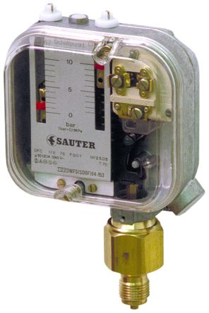 SAUTER REGULATION Pressure Sensor, 50V, IP44 100bar [DFC17B98F001]; 274-041