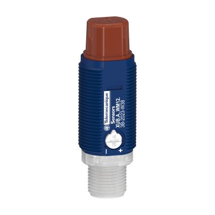 Telemecanique Sensors Through Beam Photoelectric Sensor, Cylindrical Sensor, 12 m Detection Range IO-LINK [XUB2APYWM12R]; 274-173